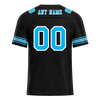 Custom Black Drift Fashion Aqua Personalized Authentic Football Jersey FBJ02-bc0fb0a