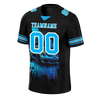 Custom Black Drift Fashion Aqua Personalized Authentic Football Jersey FBJ02-bc0fb0a