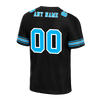 Custom Black Drift Fashion Aqua Personalized Authentic Football Jersey FBJ02-bc0fb0a