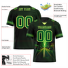 Custom Black Drift Fashion Green Personalized Authentic Football Jersey FBJ02-bc0fb0b