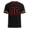 Custom Black Red Drift Fashion Black Personalized Authentic Football Jersey FBJ02-bc0fb0d