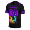 Custom Black Drift Fashion Purple Personalized Authentic Football Jersey FBJ02-bc0fb08