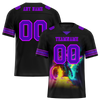 Custom Black Drift Fashion Purple Personalized Authentic Football Jersey FBJ02-bc0fb08