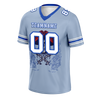 Custom Aqua Skull Fashion White Personalized Authentic Football Jersey FBJ02-bc0fbac