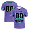 Custom Purple Skull Fashion Black Personalized Authentic Football Jersey FBJ02-bc0fbad