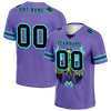 Custom Purple Skull Fashion Black Personalized Authentic Football Jersey FBJ02-bc0fbad