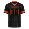 Custom Black Grey Skull Fashion Black Personalized Authentic Football Jersey FBJ02-bc0fbbd