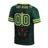 Custom Green Skull Fashion Green Personalized Authentic Football Jersey FBJ02-bc0fbb9