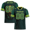 Custom Green Skull Fashion Green Personalized Authentic Football Jersey FBJ02-bc0fbb9