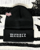 Menace embroidered beanie by Madness & Mayhem LLC