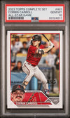 Graded 2023 Topps Complete Set Corbin Carroll #401 All Star Game Rookie RC Baseball Card PSA 10 Gem Mint