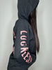 Out Here Being Wild Hoodie in Dusty Coral by Luckless Outfitters