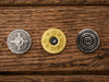 Gentleman's Trio Magnetic Golf Ball Markers Set