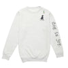 Crew Neck Fleece: Dog is Joy-Mistletoe (Holiday) by Dog is Good