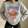Chicago Football Crewneck Sweatshirt by Hey Jude Graphic Tees