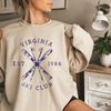 Virginia Ski Club Crewneck Sweatshirt by Hey Jude Graphic Tees