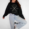 Virginia Ski Club Crewneck Sweatshirt by Hey Jude Graphic Tees