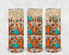 Fall and Football 20 oz Skinny Tumbler by Anchored Grace Boutique