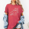 Feral & Literate Comfort Colors - Book Lover Tee by Adorb Custom Tees
