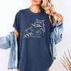 Feral & Literate Comfort Colors - Book Lover Tee by Adorb Custom Tees