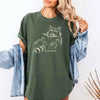 Feral & Literate Comfort Colors - Book Lover Tee by Adorb Custom Tees