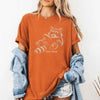 Feral & Literate Comfort Colors - Book Lover Tee by Adorb Custom Tees