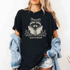 Feral & Literate Raccoon Comfort Colors - Book Lover Tee by Adorb Custom Tees