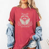 Feral & Literate Raccoon Comfort Colors - Book Lover Tee by Adorb Custom Tees