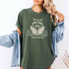 Feral & Literate Raccoon Comfort Colors - Book Lover Tee by Adorb Custom Tees