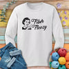 Fiber Floozy Long Sleeve T-shirt by YarnMerch
