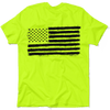 Old Glory - Safety Yellow Hi-Vis T-Shirt by Armed American Supply