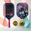 Proton Project Flamingo Blue/Pink Elongated 15MM Paddle & Cover by The Mad Pickler
