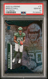 Graded 2022 Panini Illusions Breece Hall #75 T/C Dots Rookie RC Football Card PSA 10 Gem Mint