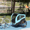 2-in-1 Dog Bike Trailer Pet Stroller Carrier for Large Dogs by Furr Baby Gifts