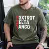 Foxtrot Delta Tango Cooling Performance Crew T-Shirt – Tactical Military Acronym Tee