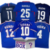 France Soccer Autographed/Signed Jersey Mystery Box with PSA JSA or Beckett COA by Hall of Fame Sports Memorabilia