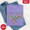 Free Bird Women’s Comfort Colors Tee – Vintage Rock Band T-Shirt with Retro Music Vibes by Adorb Custom Tees
