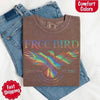 Free Bird Women’s Comfort Colors Tee – Vintage Rock Band T-Shirt with Retro Music Vibes by Adorb Custom Tees
