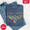 Free Bird Women’s Comfort Colors Tee – Vintage Rock Band T-Shirt with Retro Music Vibes by Adorb Custom Tees