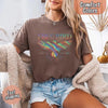 Free Bird Women’s Comfort Colors Tee – Vintage Rock Band T-Shirt with Retro Music Vibes by Adorb Custom Tees