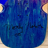 Monty Nolder Stripes ONE OF A KIND, HAND-PAINTED & AUTOGRPAHED Deck 10"x30" (1 of 1) by Brand-X Skateboards