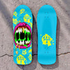 Slime Mouth PUNKED Limited Edition, HAND-PAINTED Deck (PRE-ORDER, JANUARY) by Brand-X Skateboards