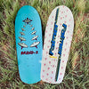 Mike Folmer Tornados Limited Edition, HAND-PAINTED Deck 10"x30" (PRE-ORDER, FEBRUARY 2027) by Brand-X Skateboards