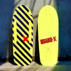 BLEMISHED: Vertical Hold 10"x30" ROUTED, HAND-PAINTED Deck (1 of 7)