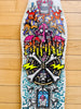 X-Dream HAND-PAINTED Limited Edition Deck 10"x30.25" (1 of 14) by Brand-X Skateboards