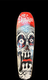 The Dark Slide "Ghoul Skull" Cruiser Shape Skateboard Deck