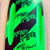 Monty Nolder STRIPES Limited Edition ROUTED Deck 10”x30” HAND-PAINTED (1 of 5)