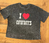 I Love Cowboys Tshirt by Neon Spur