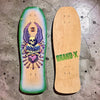 X-Con Limited Edition, HAND-PAINTED with Halos 10"x30" Deck (1 of 1) by Brand-X Skateboards
