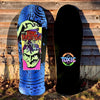 Denny Riordon Men-in-the-Head LIMITED-EDITION Toxic Deck 10.25”x31” HAND-PAINTED (1 of 10) by Brand-X Skateboards